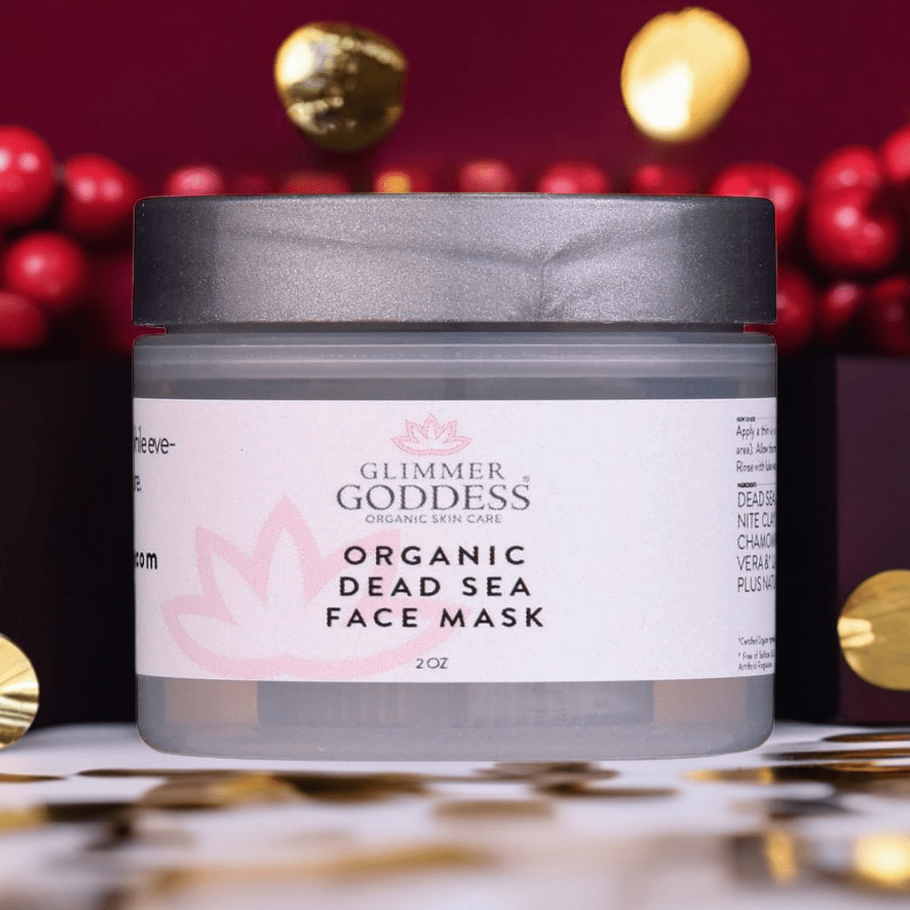 Organic Dead Sea Mud & Bentonite Clay Face Mask for Acne