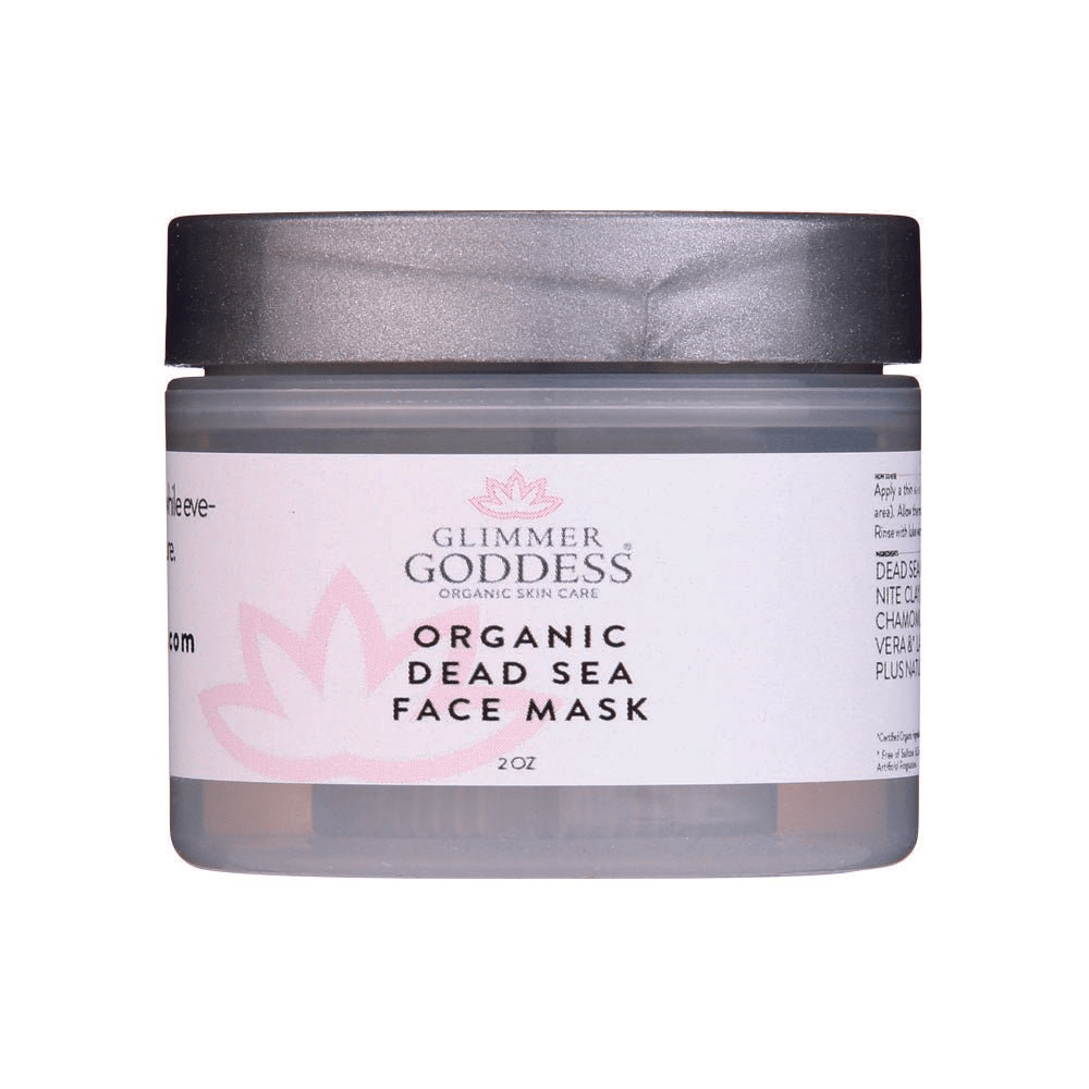 Organic Dead Sea Mud & Bentonite Clay Face Mask for Acne